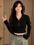 Purely Sexy Hottie Style Blo Dress Autumn And Winter Short Polo Collar Slimming Inside The Long-Sleeved T-Shirt Top