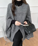 Export Lotte Loose Autumn And Winter Bat Sleeve Coat