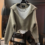 Autumn New Fashion Temperament Loose Thin Age Pure Luster Sweater Women's Knitwear Women's Knitwear