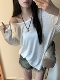Sexy Thin Little Through Hottie Breathable Long Sleeve Sunscreen Summer Loose Jacket Female T Air Conditioning Mesh Jersey