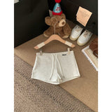 Stylish Black Embroidered Broad-Legged Shorts Women's Summer Sleeker Short Trousers With High-Waisted A-Word Hot Pants