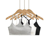 Beauty Back Sling Net Red Bra Woman Waistcoat With Chest Padning Movement Yoga Sleeveless Hanging Neck Top