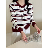 KANING Sleeve Knitted Jersey 2026 Autumn New Women's High-End Thin Sweater