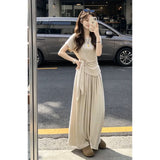Good-Looking Ootd A Complete Set Of 2026 Summer New Short-Sleeved Women's Summer Long-Legged Trousers Lazy Casual Two Sets