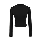 Spice Girls Pink T-Shirt Girl Slim Thin Sleeves With Bottom Top Pure Lustful Wind