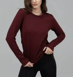 Ins Sexy Hottie Short-Sleeved T-Shirt Girl Basic Long-Sleeved Bottom Top Lady