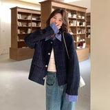 2026 Spring And Autumn New French Famous And Fake Two Small Scent Short Coat Women's Advanced Sense College Temperament Temperament Temperament