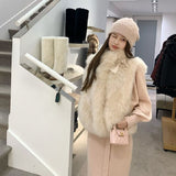 2026 Autumn And Winter High-End Luxury Imitation Goat Fur Fur Coat