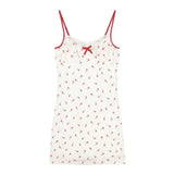Sweet Babes Crumbs Sling Dress Women's Summer Skirt Lace Lace Bows To Bagny Spicy Ass Skirt