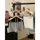 Stylish Black Embroidered Broad-Legged Shorts Women's Summer Sleeker Short Trousers With High-Waisted A-Word Hot Pants
