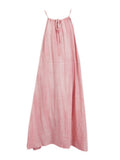 Pink Suspension Dresses Women's Summer New Beach Beach Dress Hanging Neck Design Small Dress