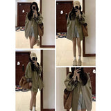 2026 Autumn New High-End Small Small Windwear Women Loose Leisure Retro Simple Good Quality Coat