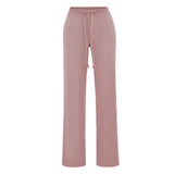 Spice Girls Casual Waist Thread Straight Sleet Sleet Trousers Casual Trousers Women's New Trousers