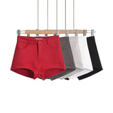 Sweet Sister Summer Low-Waisted Beauty Shorts Casual Hot Pants Long Fashion Commuting Suit Shorts
