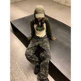 Fashion Babes Splicing Into Shoulder Long-Sleeved T-Shirts For Autumn And Winter Women's New Design Slimming Clothes