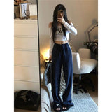 Fashiony Hottie Wind Shoulder Long-Sleeved T-Shirt Women's Spring Letter Printing Slimming On The Clothes