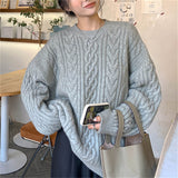 Kaning Loose Gentle Leprosy T-Shirt For Women's Autumn And Winter 2026 New Thick Soft Tidly Knitted