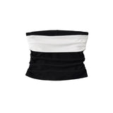 Pure Lust Style Thrombotic Vest Women's Summer Sexy Inside The Beauty Back Half-Crony Trousers Sexy Two-Piece Set