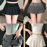 Hottie Sweet And Spicy Half-Dress Dress Women's Dress 2025 New Summer High-Rise Thin Anti-Light A-Dress Skirt Short Skirt Woman