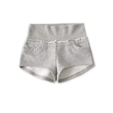 Hottie Wind Thread Splicing Ultra-Short Hot Pants High-Waist Shorts Hot Pants Hot Pants Casual New