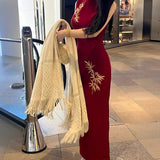 Improve The Sleeveless Cheongsam Dress Spring And Summer New 2026 New Chinese Style Royal Style Style Style Dress Can Be Worn Daily