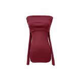 Pure Lust Wind Black Word Shoulder Sexy Hot Girl Long-Sleeved Dress Women Autumn And Winter Dress Dress Tide