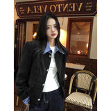 2026 Spring And Autumn New French Famous And Fake Two Small Scent Short Coat Women's Advanced Sense College Temperament Temperament Temperament