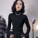 [Original Practice 40 Cool Silk Spong Chiffon] Exploding Temperament Fashion Repair Horn Sleeve Design Design