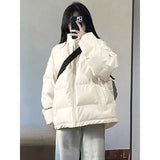 Solid Color Zipper Cotton Women's New Commuting Wind-Clamming Cotton To Keep Warm Small Cotton Jackets Thicker