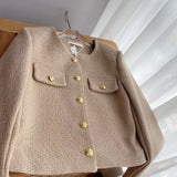Small Fragrant Wind Thick Coat Women's Spring And Autumn 2026 New French Short High-End Fried Street Temperament Top