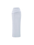 Hottie Sexy High-Waisted Hip Half-Dress Dress Pure Lust Wind Rollover Skirt Woman