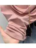Ins Design Collared Shoulder T-Shirt Women's Short-Sleeved Summer Short-Sleeved Bloat To The Waist Sexy Pure Lust Sympathetic Girl