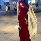 Improve The Sleeveless Cheongsam Dress Spring And Summer New 2026 New Chinese Style Royal Style Style Style Dress Can Be Worn Daily