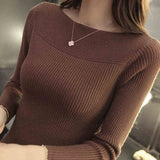 2026 New Sweater Bottom Shirt Women In The Spring And Autumn New Bunny Knitting Shirt