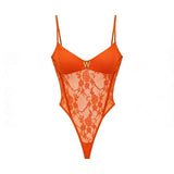 Sexy Hottie Rose Red Slings With Ajoint Dress Woman Spring New Slimming Net Yarn Hollow Blouse Tide