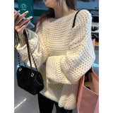 2026 Autumn And Winter New Coarse Needle Sweater Women Wear Loose Lazy Soft Knitwear Women's Coat
