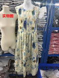 French High-Grade Feeling Slightly Fat Mm Large Size French Striped Shirt Dress With Thin Temperament Long Dress