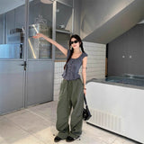 Korean Vintage Square Collar Bubble Sleeve Shirt Women's Summer Design Sense Unique Special Short Small Shirt Top
