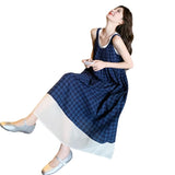 Summer High Sense This Year's Trend Of Beautiful French Pear-Shaped Body Fishing Dating Meat Masked Thin Temperament Dress