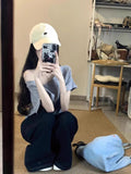 Design A Small Collar With Short-Sleeved T-Shirts For Women's Summer Korean Version Of The Loose Thin Lazy Half-Sleeved Blouse