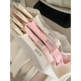 Sweet Lace Half-Neck Knitted Shirt 2025 Autumn And Winter New Korean Design Feel Bottom Shirt Inside The Top Woman