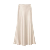 High-Rise Thin High-End Semi-Dress Girl Acetic And Vinegar-Sined Bread And Hips Long Dress 2025 Spring And Summer Hanging Skirt