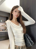 Purely Sexy Hottie T-Shirt Women's T-Shirt Autumn New Design Slim Slimming Niche Pink Top