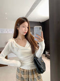 Purely Sexy Hottie T-Shirt Women's T-Shirt Autumn New Design Slim Slimming Niche Pink Top