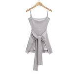Sweet Hottie Summer Waist Strap Two Sets Of Slings With Sleeveless Bottom Vest Thread Thin Top