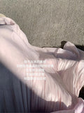 Pink Dress Women's Summer 2026 New Flowing Yarn Escromanry Porfish Vertery Long Summer Purple Dress