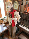 Double-Sided Wearing Velvet Cashmeat Wool Coat Women Winter Short Fashion Puff Fur Wave Thick Top