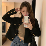 2026 Spring And Autumn New Short Small Fragrant Coat Female High-Grade French Fried Street Temperament Button-On-Up Dress Woman