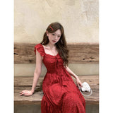 2025 Summer New Waist Thin Fashion Design Wave Seaside Holiday Dress Women's Chic Trend