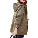 This Year's Popular Trench Coat Women's Autumn And Winter Long 2026 New Casual Workwear Piek Jacket Coat